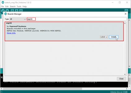 آموزش نصب برد ESP32 به روی Arduino IDE (ویندوز، لینوکس، مک OS) - کافه ربات