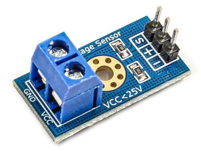 سنسور ولتاژ برای راه اندازی ماژول اندازه گیری ولتاژ