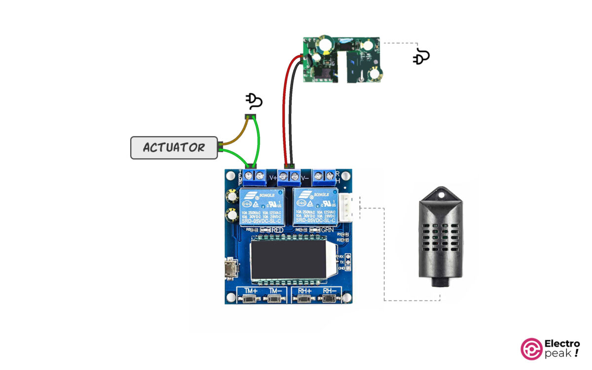 XY-TR01 Wiring Example
