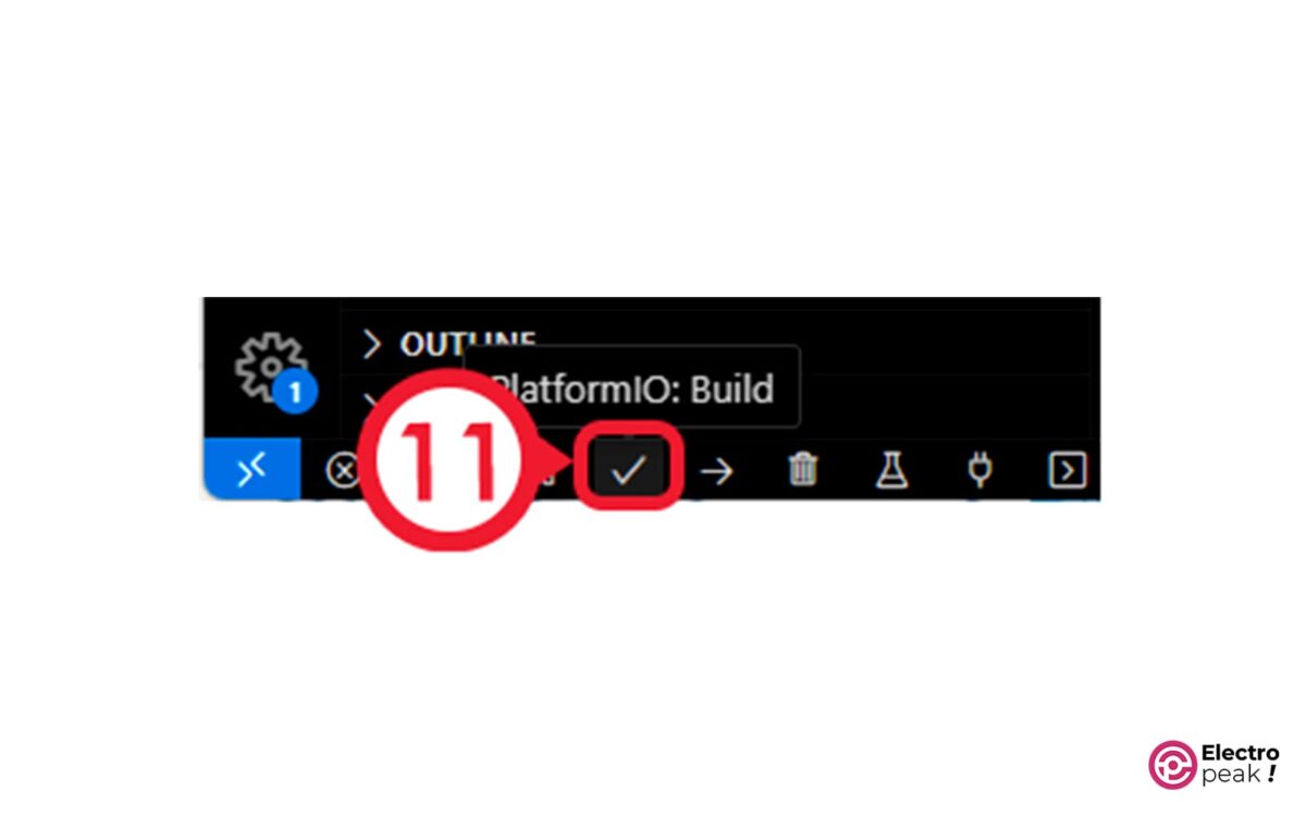 بر روی دکمه Build در پایین صفحه کلیک کنید