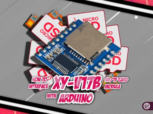 راه اندازی XY-V17B با آردوینو