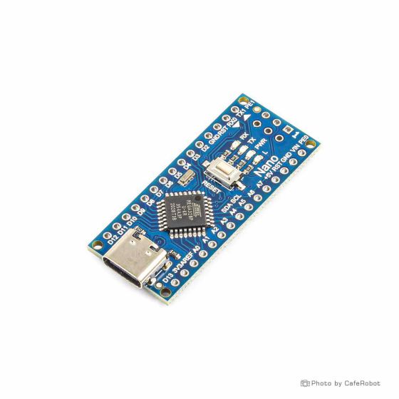 برد آردوینو نانو Arduino Nano CH340G با رابط USB Type-C