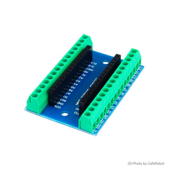 شیلد توسعه پایه های IO آردوینو نانو