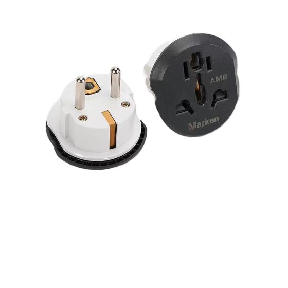 تبدیل دو شاخه برق ۳ به ۲ ارت دار باریک