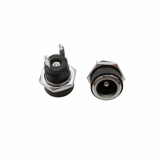 جک آداپتوری مادگی مدل DC-022B سایز 5.5x2.5mm