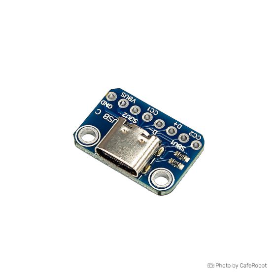 برد برک اوت USB Type-C مادگی 8 پین