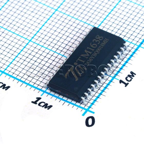 TM1638، آی سی درایور LED پکیج SO-28