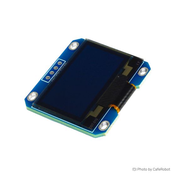 ماژول نمایشگر OLED تک رنگ 1.3 اینچ دارای ارتباط I2C