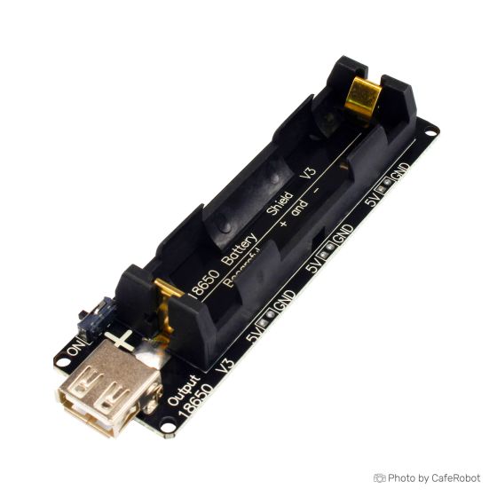 ماژول شارژ / دشارژ باتری لیتیومی 18650 با خروجی 5 ولت USB