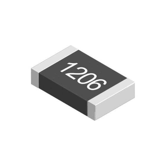 مقاومت 4.7 اهم SMD پکیج 1206 1/4W 5%
