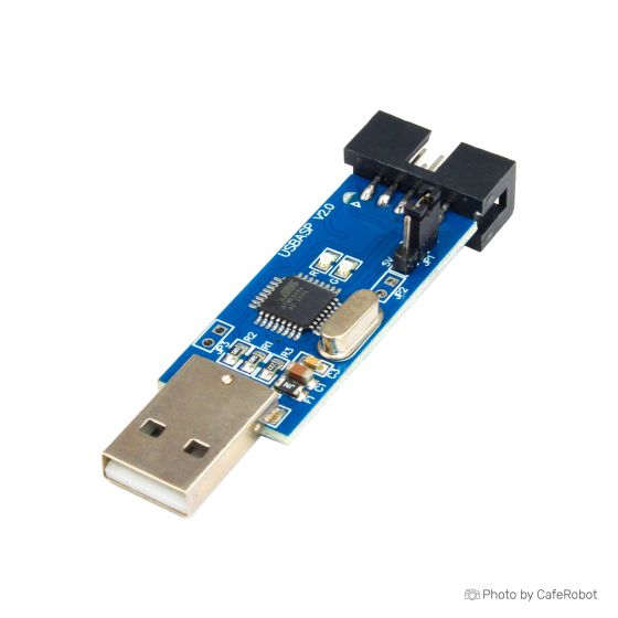 ماژول پروگرامر USBASP مناسب پروگرام میکروکنترلرهای AVR و 8051
