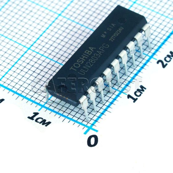 ترانزیستور ULN2803APG پکیج DIP-18