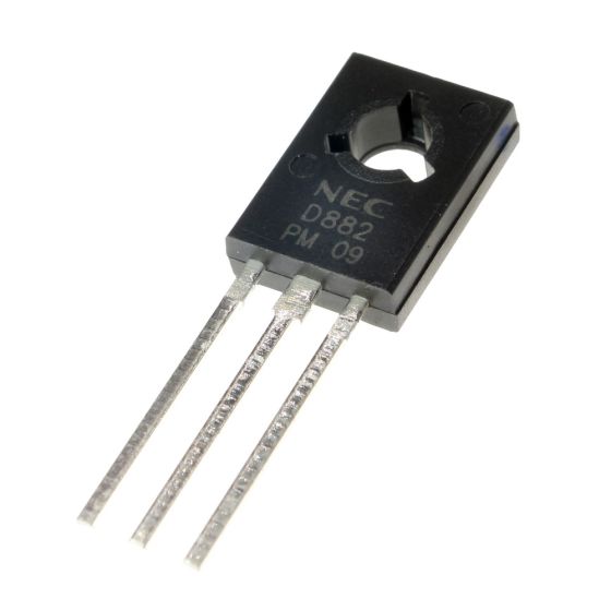 ترانزیستور 2SD882 نوع NPN پکیج TO-126