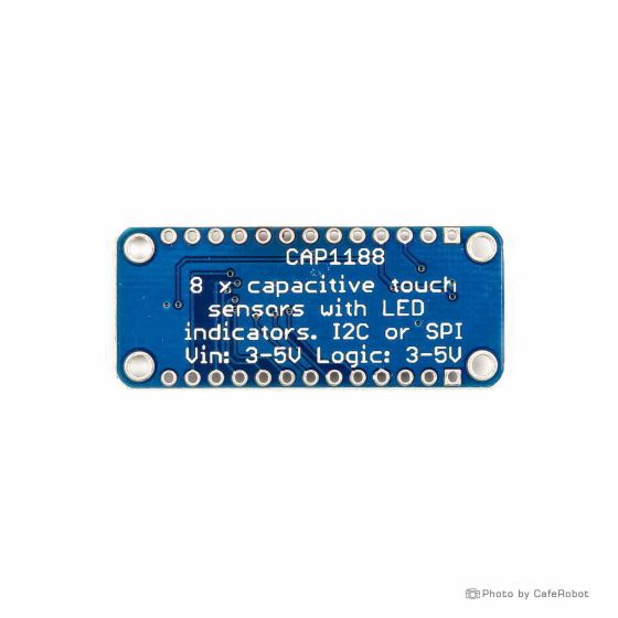 قیمت و خرید ماژول سنسور لمسی خازنی 8 تایی CAP1188 |کافه ربات