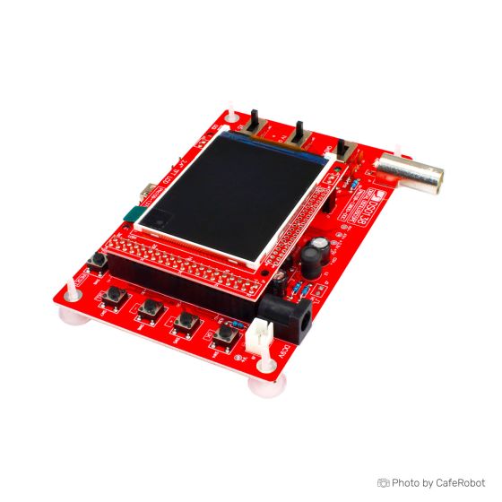 برد مونتاژ شده اسیلوسکوپ دیجیتال DSO138 با صفحه نمایش TFT 2.4 اینچی