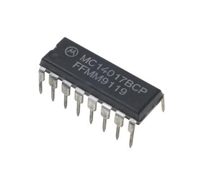 MC14017BCP, Counter  IC, DIP-16