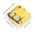 باتری لیتیوم پلیمر تک سل 3.7V 25mah - ابعاد 9*9*4 mm