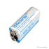 باتری نیکل متال Ni-MH شارژی 900MAH 9V 6F22