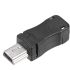 سوکت نری مینی USB پنج پین دارای کیس پلاستیکی