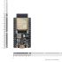 برد توسعه ESP32-DevKitC مجهز به ESP32-WROOM-32D و مبدل CP2102