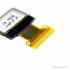 نمایشگر OLED تک رنگ سفید 0.49 اینچ دارای ارتباط IIC و چیپ درایور SSD1306 با کابل فلت 14 پین