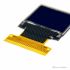 نمایشگر OLED تک رنگ سفید 0.66 اینچ دارای ارتباط SPI/IIC/Parallel و چیپ درایور SSD1306 با کابل فلت 28 پین