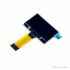 نمایشگر OLED تک رنگ آبی 1.29 اینچ دارای ارتباط SPI و چیپ درایور SSD1315 با کابل فلت 16 پین Plug In