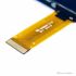 نمایشگر OLED تک رنگ آبی 2.42 اینچ دارای ارتباط SPI/IIC/Parallel و چیپ درایور SSD1309 با کابل فلت 24 پین Plug In