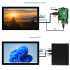 نمایشگر 9 اینچ QLED کوانتوم دات HDMI لمسی خازنی تولید Waveshare