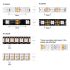 ریسه LED نواری RGB چیپ WS2812B ضدآب IP67 تراکم 144- یک متر برند BTF Lighting