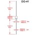 دیود شاتکی 1N5819 پکیج DO-41