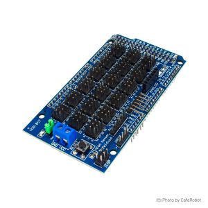 شیلد سنسور آردوینو مگا دارای قابلیت اتصال سروو / بلوتوث / SD card / APC220 / آلتراسونیک / I2C / 12864 LCD