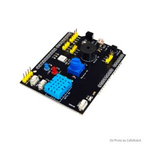 شیلد چند منظوره آردوینو UNO دارای سنسور دمای LM35 ، DHT11 و …