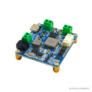 ماژول پاور بانک خورشیدی با رابط تایپ C برند Waveshare با خروجی 15 وات به همراه جاباتری