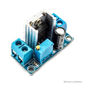ماژول رگولاتور خطی LM317 با ولتاژ خروجی قابل تنظیم