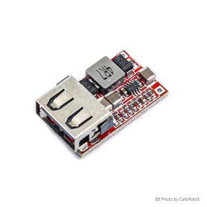ماژول تغذیه USB کاهنده DC به DC از 6V-24V به 5V 3A