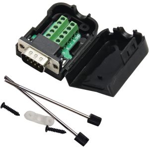 ترمینال مبدل RS232 به DB9 به همراه قاب