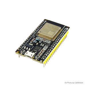 برد توسعه ESP32-WROOM-32 دارای بلوتوث، وای فای داخلی و مبدل CP2102 (38 پایه)