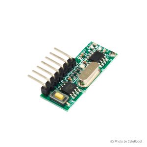 ماژول گیرنده وایرلس RX480-E4 فرکانس دارای دیکودر 4 کاناله