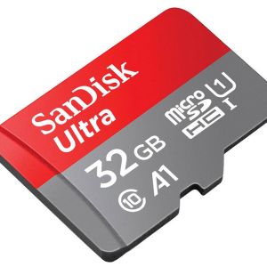 کارت حافظه میکرو اس دی 32 گیگ کلاس 10 برند SanDisk سرعت 120MB/s