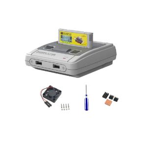 کیس SUPERPi 4 مناسب رزبری پای 4 به همراه 2 عدد دسته بازی