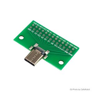 برد برک اوت USB3.1 Type-C دارای سوکت نری