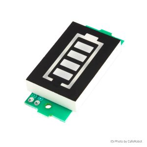 ماژول بارگراف نمایشگر میزان شارژ باتری لیتیومی 1 تا 8 سل