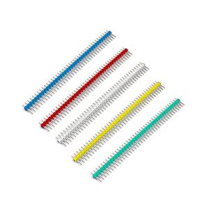 پین هدر نری رنگی فاصله پین 2.54mm
