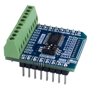 ماژول ورودی و خروجی 8 کانال با کنترل I2C پرومیک - PM-IOX-001