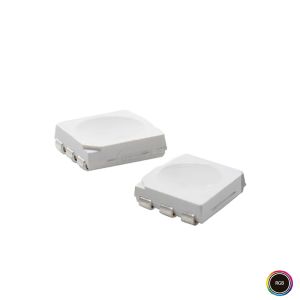 چیپ LED RGB دارای پکیج 5050 SMD مات