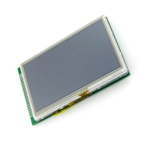 نمایشگر 4.3 اینچ TFT لمسی مقاومتی تایپ A تولید Waveshare