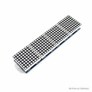 ماژول نمایشگر ال ای دی ماتریسی 8x32 دارای چیپ درایور MAX7219