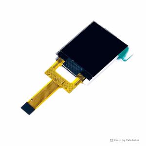 نمایشگر TFT تمام رنگ 1.44 اینچ دارای ارتباط SPI و چیپ درایور ST7735 با کابل فلت 14 پین Plug In