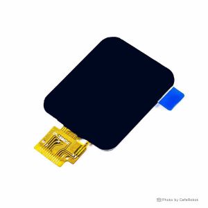 نمایشگر TFT تمام رنگ 1.69 اینچ دارای ارتباط SPI و چیپ درایور ST7789V با کابل فلت 12 پین